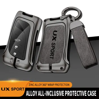 Cinkötvözet autós kulcsfedél Lexus UX távirányító védőhöz UX250h UX200 UX260h F SPORT Lexus Key Case autós tartozékokhoz