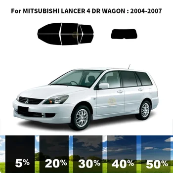 Előre vágott nanokerámia autó UV ablakfesték készlet autóipari ablakfólia a MITSUBISHI LANCER 4 DR WAGON számára 2004-2007