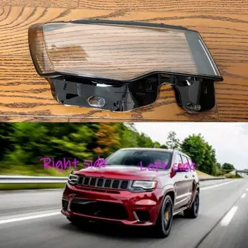 Autó fényszóró lencse Jeep Grand Cherokee 2014 2015 2016 2017 2018 2019 Autó fényszóró fedél Fényszóró lencse Automatikus héjfedél