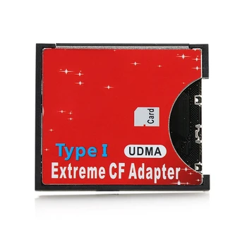 Kiváló minőségű Micro-SD kártya adapter Micro-SD SDHC SDXC kompakt típusú memóriakártya-olvasó átalakító
