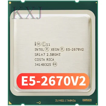 Intel Xeon E5-2670v2 E5 2670v2 E5 2670 v2 2,5 GHz-es tízmagos húszszálas CPU processzor 25M 115W LGA 2011