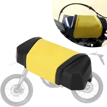 1 darab motorkerékpár kormánypárna fogantyú keresztrúd párna mellkasvédő pad sárga és fekete gumi a Surron Sur-Ron Ultra Bee számára