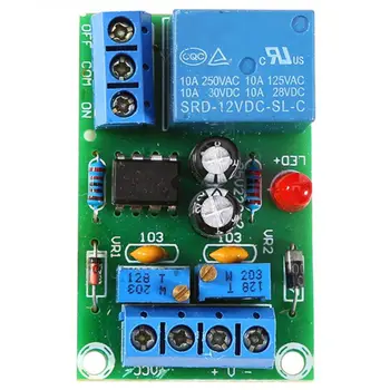 12V akkumulátor Automatikus töltésvezérlő modul Modul védő tábla relé kártya modul átültetés elleni intelligens töltő forró akció