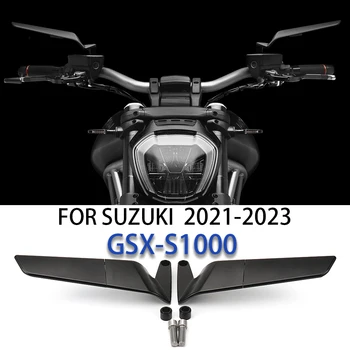 GSXS1000 Tartozékok SUZUKI GSX-S1000 motorkerékpár tükörhöz GSX-S 1000 tükör 2021-2023 állítható oldalsó szárnyas visszapillantó tükör