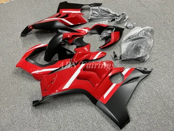Új ABS motorkerékpár-burkolati készlet a Ducatihoz PANIGALE V4 V4s 2020 2021 2022 20 21 22 Karosszéria szett egyedi fekete piros