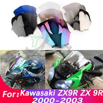 Cafe Racer motorkerékpár szélvédő Motorkerékpár Windscree szélterelő Kawasaki Ninja ZX9R ZX 9R 2000 2001 2002 2003 ZX-9R