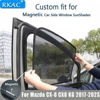 Mágneses Egyedi illeszkedés UV védelem Autós függöny Autós ablakok Napellenző pajzs Napernyő Mazda CX-8 CX8 KG-hez 2017-2023 dekoráció