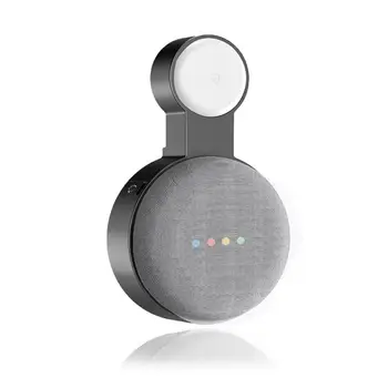  Kimeneti fali tartó a Google Home Mini (2. generációs) kábelkezeléshez a Google Mini intelligens hangszóróhoz Nincs hangveszteség