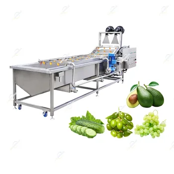 Spray buborékos ipari gép és paradicsom magasnyomású tisztító gyümölcs- és zöldségmosó berendezések