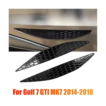 1Pair autó stílus méhsejt hátsó ködlámpa burkolat a Golf 7 GTI MK7 2014-2018 hátsó rúd lökhárító csíkok matrica