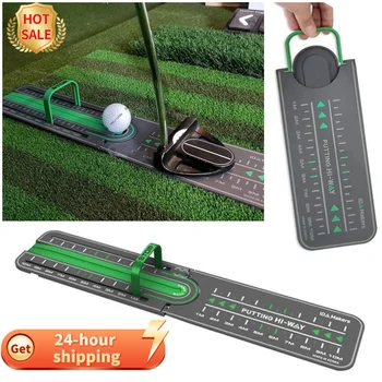 Golf precíziós távolságfelhelyezés Fúró golf Zöld szőnyeg felhelyezése Labdapad Mini felhelyezése Edzési segédeszközök Golf kiegészítők