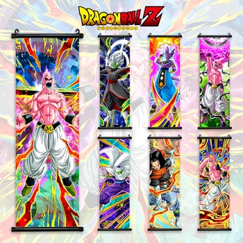 Dragon Ball GT Anime poszter Son Goku Wall Art Trunks Scroll Pictures Pan Home Decoration Vegeta Wallpaper Giru Függő Festés