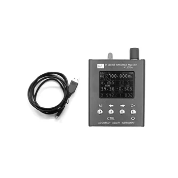 N1201SA 140MHz - 2,7 GHz UV RF vektor impedancia ANT SWR antenna analizátor mérő tesztelő ellenállás / impedancia / SWR