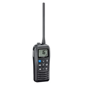 6 Watt VHF úszó vakuval IP57 Marine Icom IC-M37 kézi vontató rádió walkie talkie