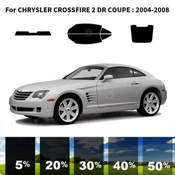 Előre vágott nanokerámia autó UV ablakfesték készlet autóipari ablakfólia CHRYSLER CROSSFIRE 2 DR COUPE 2004-2008