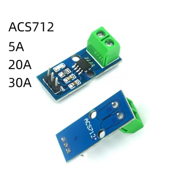  Hall-áram érzékelő modul ACS712 modul 5A 20A 30A csarnokáram-érzékelő modul 5A / 20A / 30A ACS712 Arduino-hoz