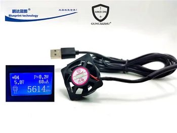 Új GUNCAIZHU némítás 3010 3CM 5V miniatűr 30 * 31 * 10MM USB csatlakozó hűtőventilátor