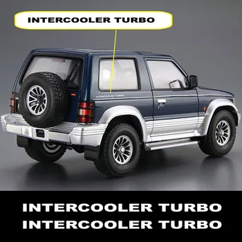 2db Intercooler Turbo vinil autó matrica matrica Autók stílusa a Mitsubishi számára PAJERO Shogun Montero Side MK2 V20 tartozékok