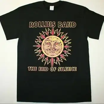 Rollins Band The End Of Silence Punk Rock Black vintage póló Unisex póló