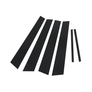Autóoszlop oszlopok Ajtó ablakdíszítő formázás Dodge töltőhöz 2011-2021 Karcmentes matricák Kiegészítők Fekete