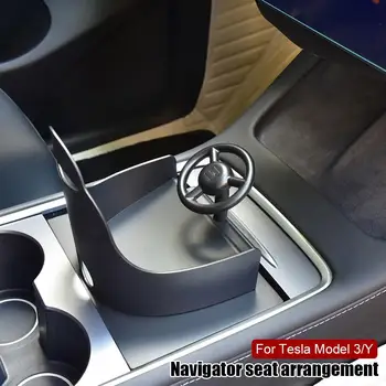 Navigátor üléselrendezés dekorációk a Tesla központi vezérléséhez Belső dekoráció Kreatív kis aranyos autó kiegészítők