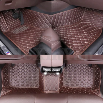 Egyedi autós padlószőnyegek Peugeot 408-hoz 2014 2015 2016 2017 2018 2019 2020 2021 Minden modell automatikus szőnyeg szőnyeg Gyaloghíd tartozékok