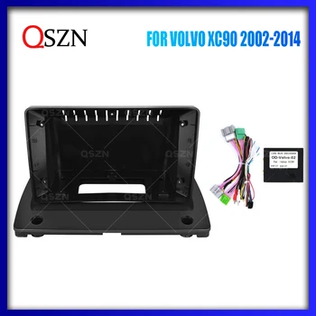 QSZN 9 hüvelykes android Canbus doboz OD-VOLVO-02 adapter Fascia Volvo XC90 2004-2014 Frame 2 Din Dash telepítőpanel keret