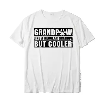 Nagypapa, mint egy átlagos nagypapa, de menőbb Grand Mancs kutyák póló divat férfi póló Egyéni felsők ingek pamut egyszerű stílus