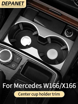 Vízpohár tartó fedél Mercedes Benz ML320 350 GLE W166 kupé c292 350d GL450 x166 GLS számára Belső burkolat tartozékok
