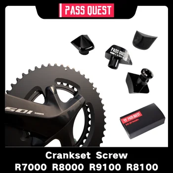PASS QUEST 2X csavaros dupla lánckerék módosító sapka R7000 R8000 R9100 DU R8100 R9200 forgattyús kerékpár csavaros kerékpározáshoz