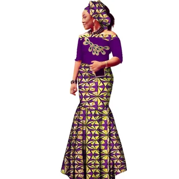 afrikai Ankara nagy méretű partiruha Afrikai nyomtatott női ruha Ankara ruházat Afrikai viaszolt nemzeti ruházat