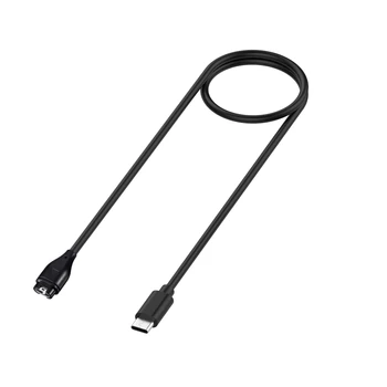 USB C - 4 tűs csatlakozókábel C típusú töltőkábel töltőkábel Kompatibilis az Approach X10 / S10 / S40 / S60 és Venu / Quatix 5 típusokkal