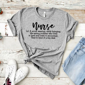 2020 Nővér definíciója Ing Aranyos nővér ingek Ápolási iskola póló Női ápolónő Ápolónő Élet pólók