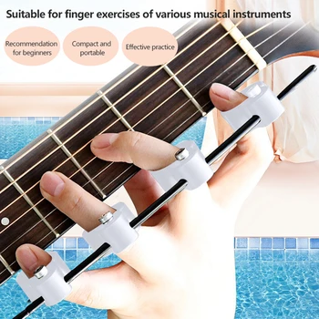 állítható ujjbővítő gitár edzés Span Trainer ujj egyszínű hangszerhez