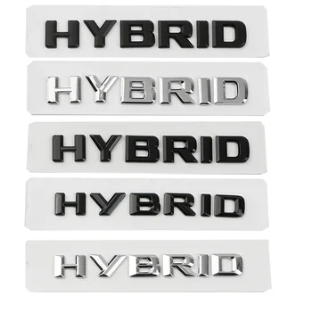 3D ABS hibrid betűk oldalsó sárvédő hátsó csomagtartó jelvény embléma matricák Mercedes Benz S400 E350 GLE450 W211 W212 W163 W221 W222