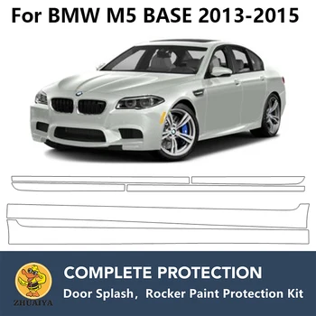 PreCut billenőlap Festékvédelem Átlátszó melltartóvédő készlet TPU PPF BMW M5 BASE 2013-2015