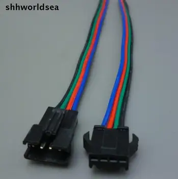 worldgolden 5/30/ 100pár 4Pin SM csatlakozó 4Way Multipole csatlakozó kábel kábel ternimalis apa és anya
