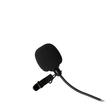 Új mikrofon Lavalier hajtókás mikrofon fekete kardioid shure vezeték nélküli rendszerhez Lavalier hajtóka Lavalier hajtóka mikrofon