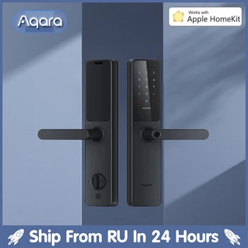  Aqara intelligens ajtózár A100 Pro Zigbee Bluetooth 5.0 Apple Homekey feloldása Ujjlenyomat-feloldás Munka a Homekit Aqara Home alkalmazással
