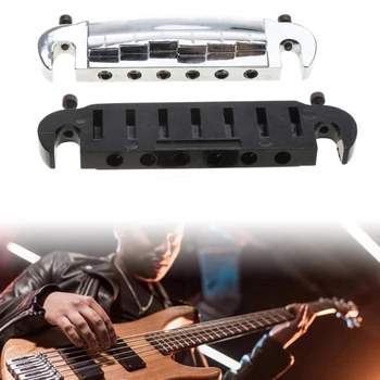 gitárhíd, elektromos gitárhíd körbefutó híd stop farokrész, állítható gitárnyereg kis integrált híd
