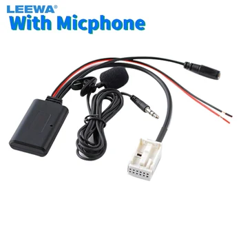 LEEWA 5db autós vezeték nélküli Bluetooth modul vevő sztereó zene AUX adapter BMW 3-as sorozathoz (E90 / E91 / E92 / E93) Audio AUX kábel