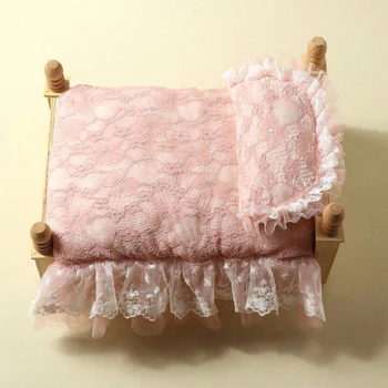 Újszülött fotózás kellékek Pózolás Ágy matrac és párna készlet ágynemű Csecsemő fotózás Kellékek Háttér Babaváró ajándék