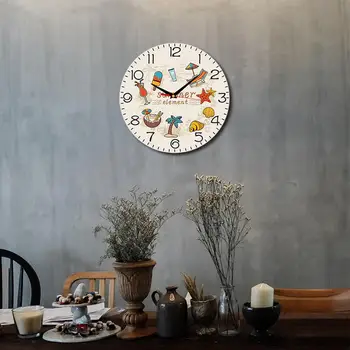 12 hüvelykes kerek falióra INS egyszerű stílusú akril falra szerelhető csendes órák otthoni hálószobához nappali irodai dekoráció