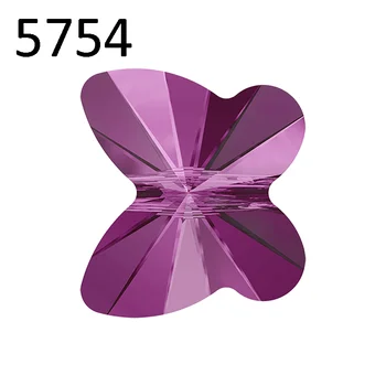 (1 darab) Eredeti kristály Ausztriából 5754 Pillangógyöngy strassz DIY karkötő ékszerek készítéséhez