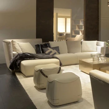 magas neoklasszikus kanapé posztmodern olasz luxus sarokbútor kombináció designer kanapé modell Schlafsofa designer bútorok