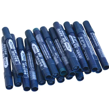  Új 5db tartós festékjelölő toll olajos vízálló fekete toll gumiabroncs-jelölőkhöz gyorsan száradó aláírás toll írószer kellékek