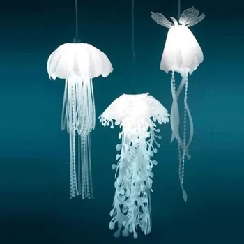 Új Medúza függőlámpák világítanak éteri medúza cseppfény Acaleph HangingLight