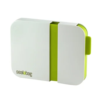 Hordozható gépek Mini praktikus tömítés Háztartási hő Élelmiszercsipesz Hőszigetelő Otthoni snack táska Konyhai eszközök Gadget zöld
