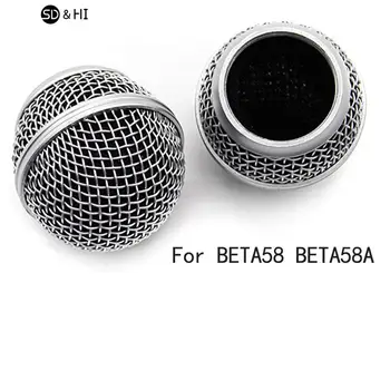  Mikrofonrács csere mikrofon mikrofonfej Grillfej tartó vezetékes vezeték nélküli mikrofon tartozékok BETA58 BETA58A