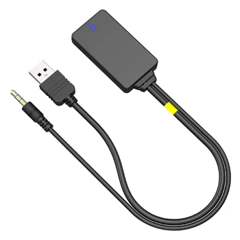  vezeték nélküli Bluetooth adapter Audio bemenet zenei interfész kábel autóban AUX USB kábel B-M-W E90 E91 E92 E93